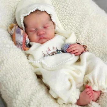 17 Colių Levi Reborn Baby Doll Tuščią Unpainted Rinkinys Vinilo Bebe Atgimsta Nebaigtų Lėlės Dalys