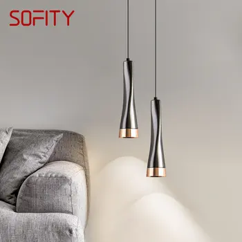 SOFITY Šiuolaikinės Pakabukas Šviesos diodų (LED) Šiaurės Tiesiog Kūrybinis Dizainas Kabo Lempa Namų Valgomojo, Miegamojo Lovos Dekoras