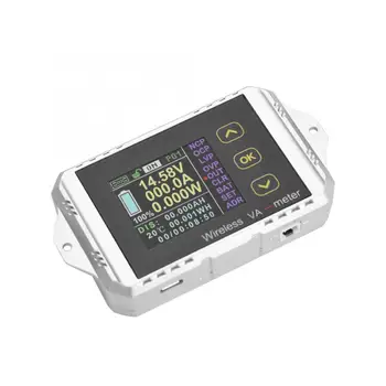 PVM-1050 0-50A 0-100V LCD Bevielis Spalvotas LCD Ekranas DC Įtampos Ammeter Galios Matuoklis Vatų Testeris pvm įtampos testeris