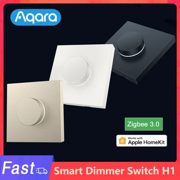 Aqara Smart H1 Dimeris Belaidžio valdymo ratuką Zigbee 3.0 Nuotolinio Valdymo Smart home Lemputė Šviesos Užuolaidos Dirbti su APP Homekit