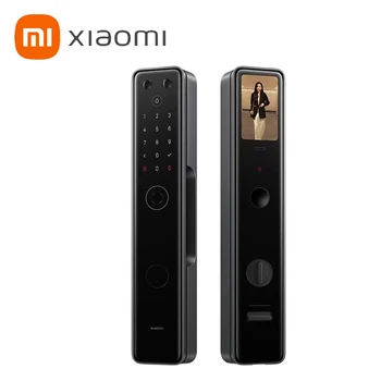 Xiaomi Smart Išorės Durų Užraktas Elektroninė M20 Vaizdo Didelis Ekranas Biometrinių pirštų Atspaudų/Slaptažodį/Raktas Atrakinti/USB Pagalbos Nemokamai