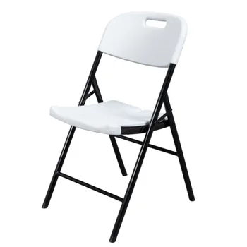 4pcs 47*54*84cm Sodo Plastikinės Sulankstomos Kėdės Baltas[JAV]