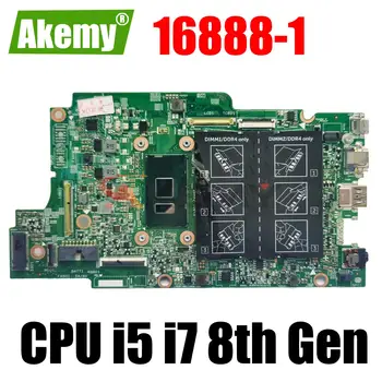 16888-1 Už DELL Inspiron 7773 Nešiojamojo kompiuterio pagrindinę Plokštę Su I5-8250U I7-8550U CPU 100%, Pilnai Išbandyti