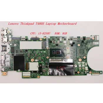 Lenovo Thinkpad T480S i5-8250U 8G Nešiojamas Integruota Plokštė FRU 02HL812 02HL813 02HL815 02HL814