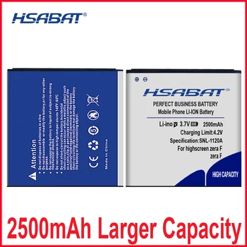 HSABAT 2500mAh Bateriją highscreen zera F s rev.