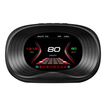 Auto OBD2 GPS Head-Up Display Auto Elektronikos HUD Projektoriaus Ekranas Skaitmeninis Automobilių Spidometro Reikmenys 90%