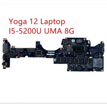 Motininė plokštė Lenovo ThinkPad Jogos 12 Nešiojamas Mainboard I5-5200U UMA 8G 01AY504 00HT705