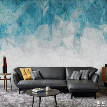 beibehang Užsakymą tapetai 3d freskomis Šiaurės minimalistinis abstrakčių linijų geometrinių TV fono sienos dokumentų namų dekoro tapetai