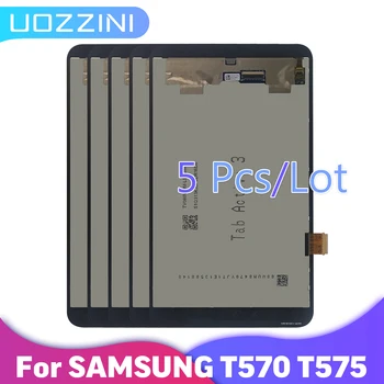 5vnt/Daug OEM LCD Samsung Galaxy Tab Active3 Aktyvių 3 3rd Gen 2020 T570 T575 Ekranas Jutiklinis Ekranas skaitmeninis keitiklis Surinkimo Dalys