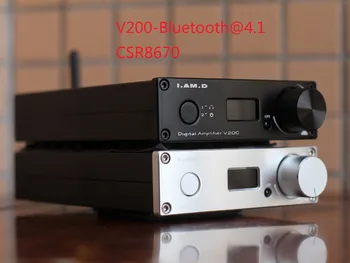 2020 m. I. AM.D V200/V200BT Visiškai Skaitmeninė Audio Ausinių Stiprintuvą Bluetooth@5.0 CSR8675 APTX-HD Aukštos Galia 150W/4ohm USB XMOS 24Bit