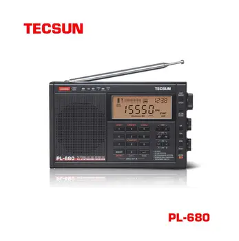 Originalus Tecsun PL-680 Radijas FM Digital Tuning Visą Diapazonai FM/MW/SBB/PLL SUSINTETINTAS Stereo Radijo Imtuvas, Nešiojamas Garsiakalbis